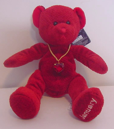 Birthstone Bear of the Month, January Birthstone Bear of the Month, January
