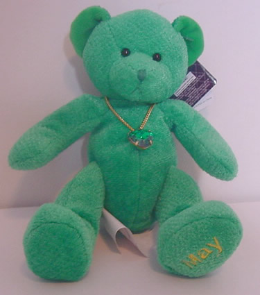 Birthstone Bear of the Month, May Birthstone Bear of the Month, May