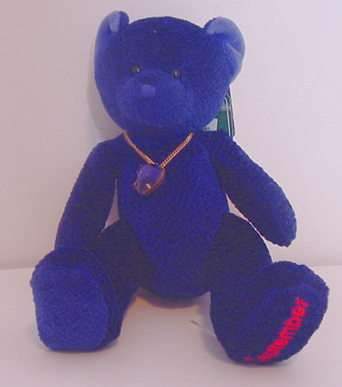 Birthstone Bear of the Month, September Birthstone Bear of the Month, September