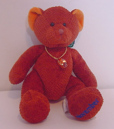 Birthstone Bear of the Month, November Birthstone Bear of the Month, November