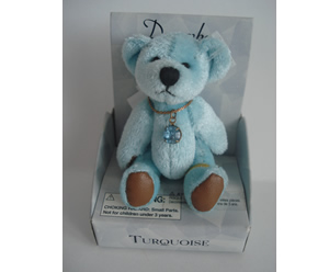 Small Birthstone Bear of the Month, December