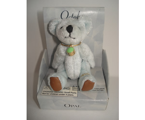 Small Birthstone Bear of the Month, October