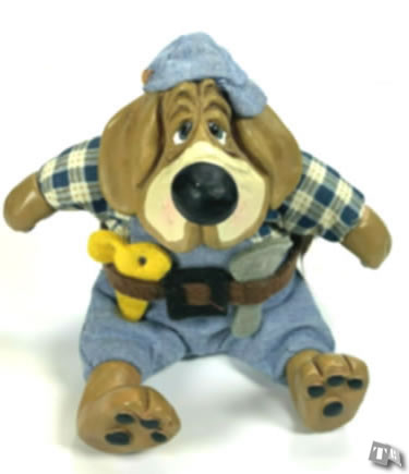 Carpenter Dawg - Kathleen Kelly Collectibles ***NO TAGS***