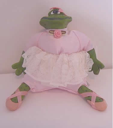 Kathleen Kelly ballerina frog, Bailey Rina