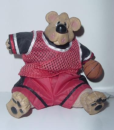 Kathleen Kelly basketball bear, Larry Beard