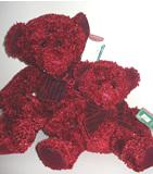 "Rosetta", red sparkle bear "Rosetta", red sparkle bear