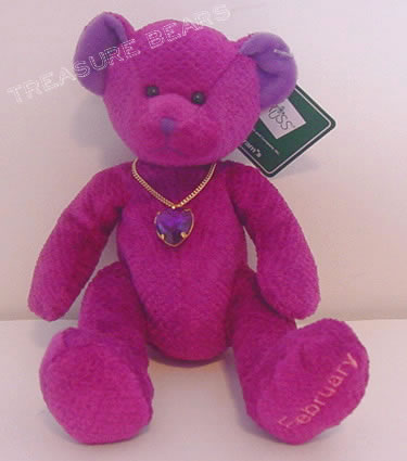 Birthstone Bear of the Month, February
